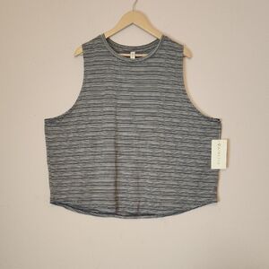 ATHLETA Cloudlight Stripped Muscle Tank, size 3X
